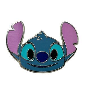 Disney Lilo & Stitch Emoji Blitz Happy Smiling Pin Trading Pin 2017 Enamel